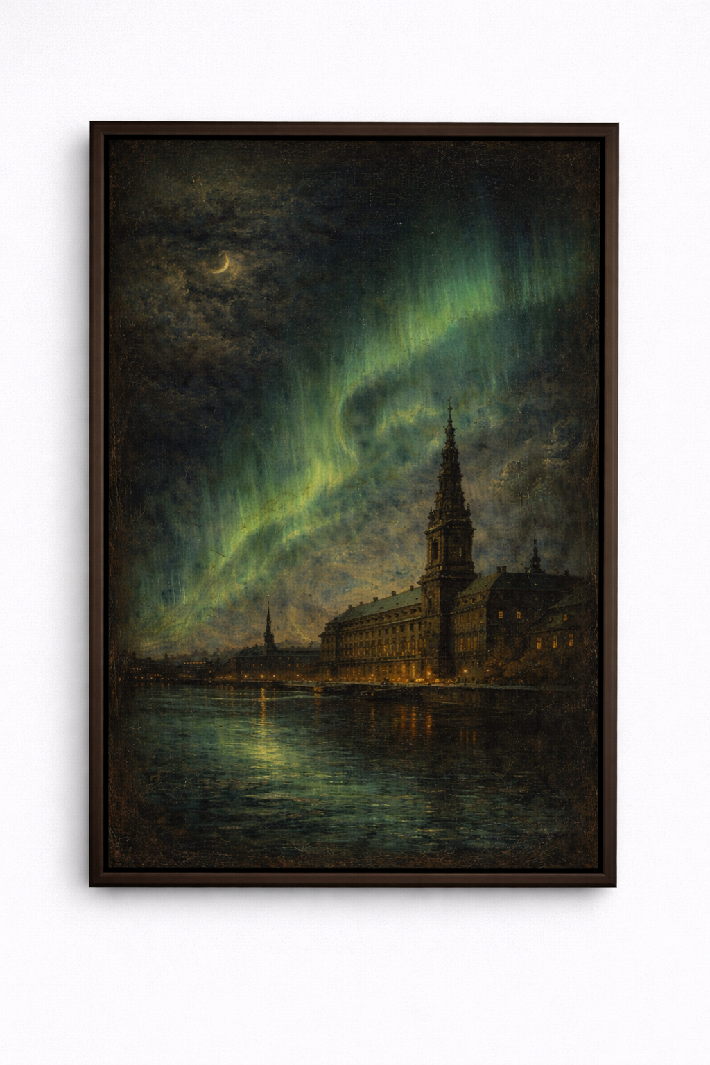 Med lov skal man land bygge - kunstværk