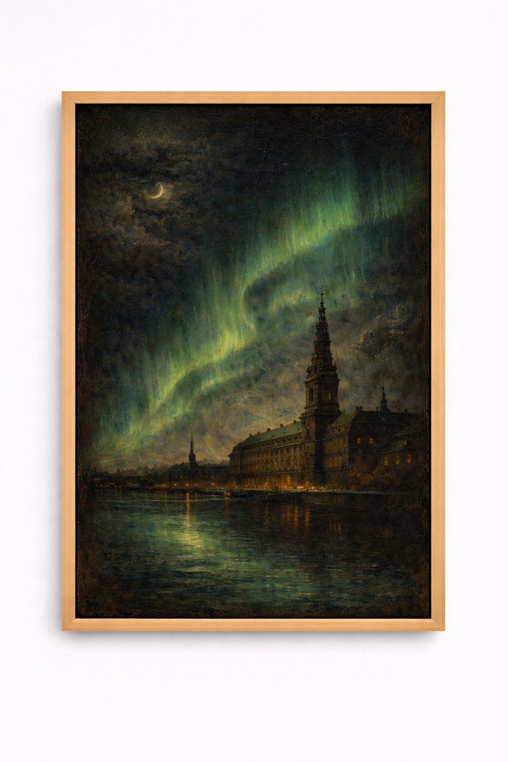 Med lov skal man land bygge - kunstværk