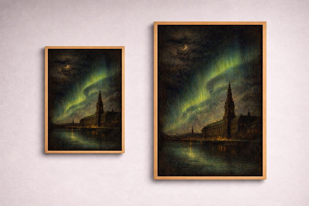 Med lov skal man land bygge - kunstværk