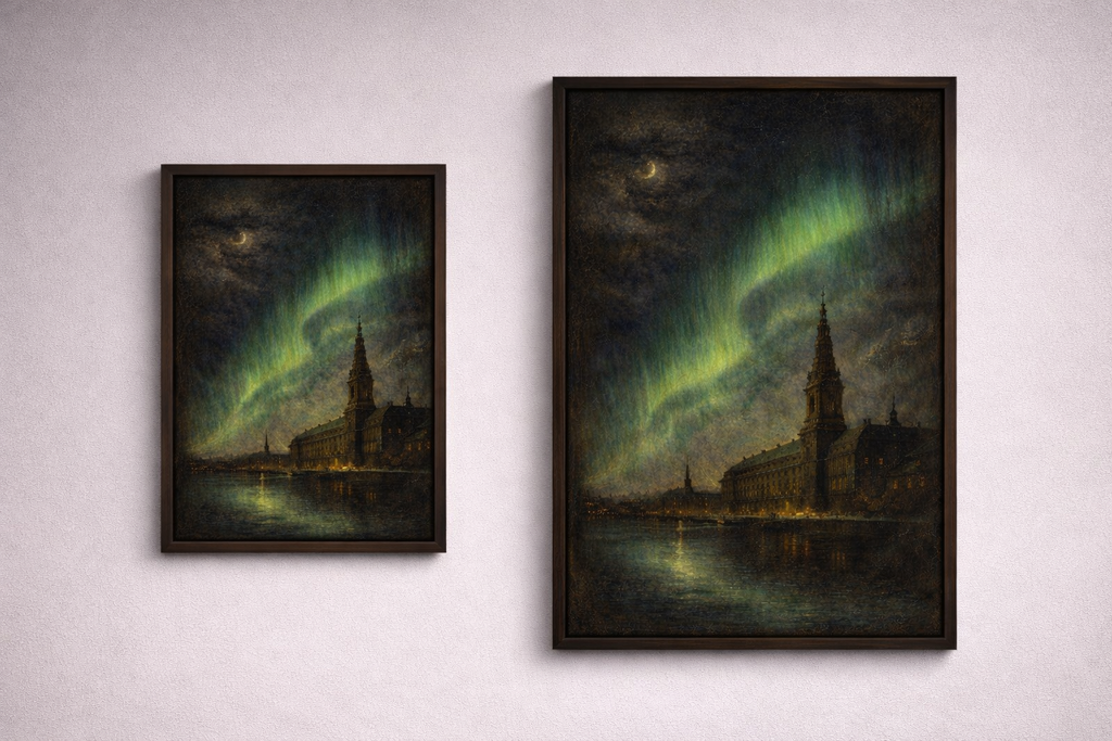 Med lov skal man land bygge - kunstværk